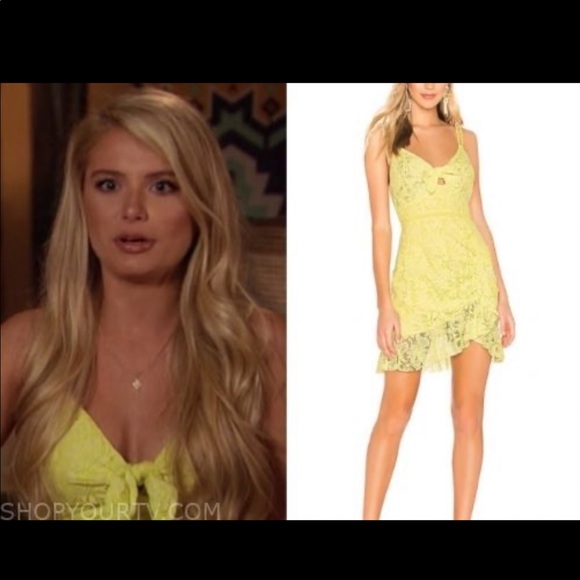 ASTR the Label yellow lime dress, from Revolve - Picture 4 of 12